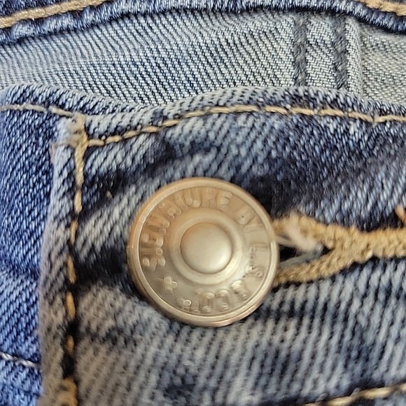 Signature Levi Strauss  Jeans Mens 36x29 Blue Denim Straight Relaxed Stretch - Picture 3 of 12